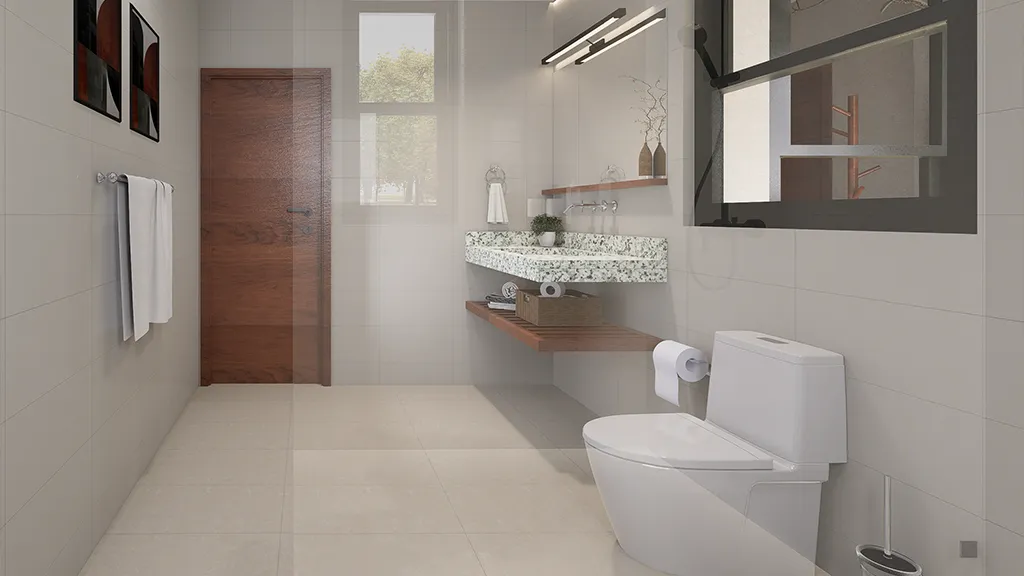 Naivasha Crescent Lodge - Triple Room Bathroom